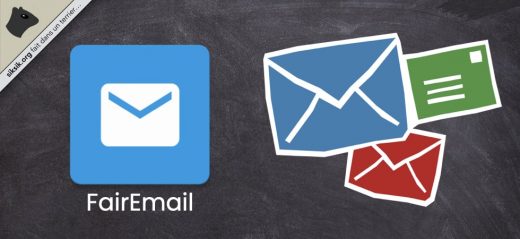FairEmail, l'application de gestion d'e-mails